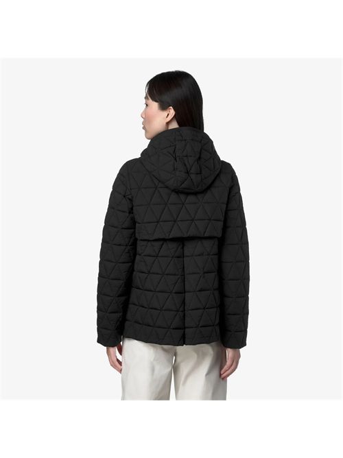 Giacca Madlaine donna colore black K-WAY | MADLAINE DIAMOND QUILTEDUSY